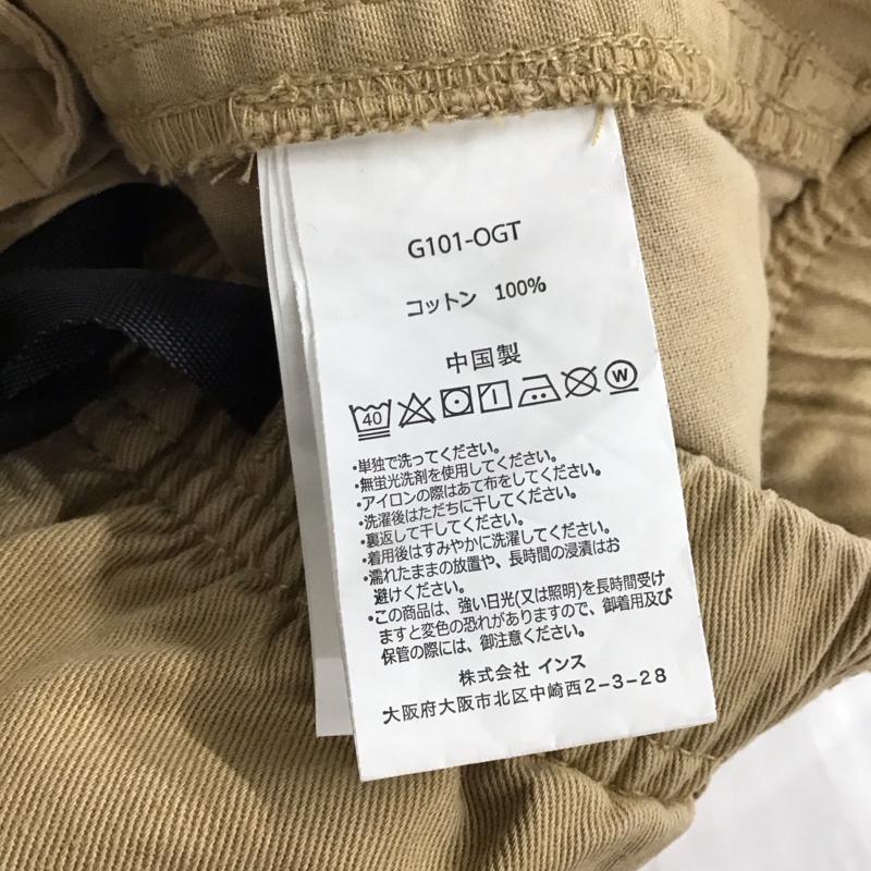 グラミチ GRAMICCI パンツ ショートパンツ ショートパンツ ハーフパンツ カジュアルパンツ XL ロゴ、文字 ベージュ / ベージュ / beige メンズ USED 古着 中古 10156320