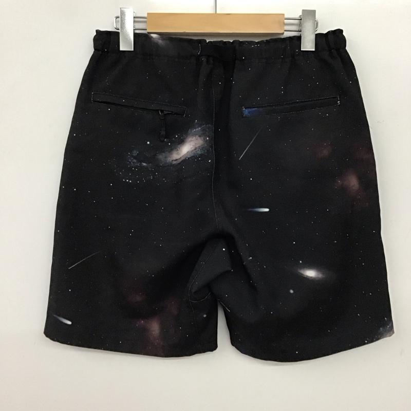 ゴースローキャラバン go slow caravan パンツ ショートパンツ ショートパンツ ハーフパンツ カジュアルパンツ 3 プリント 黒 / ブラック / black メンズ USED 古着 中古 10156323