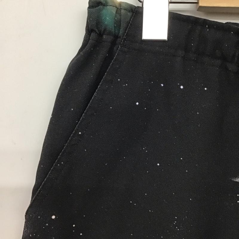 ゴースローキャラバン go slow caravan パンツ ショートパンツ ショートパンツ ハーフパンツ カジュアルパンツ 3 プリント 黒 / ブラック / black メンズ USED 古着 中古 10156323