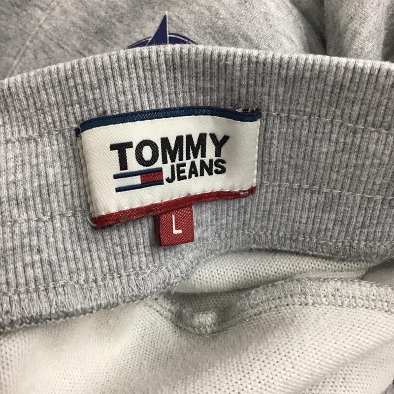 トミー ジーンズ TOMMY JEANS パンツ ショートパンツ ハーフパンツ ショートパンツ スウェットパンツ L ロゴ、文字 灰 / グレー / gray メンズ USED 古着 中古 10156324