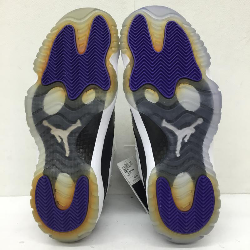ナイキ NIKE スニーカー スニーカー Nike Air Jordan 11 Retro Concord 2011 378037-107 28.5cm ロゴ、文字 白 / ホワイト / white X 黒 / ブラック / black メンズ USED 古着 中古 10156327