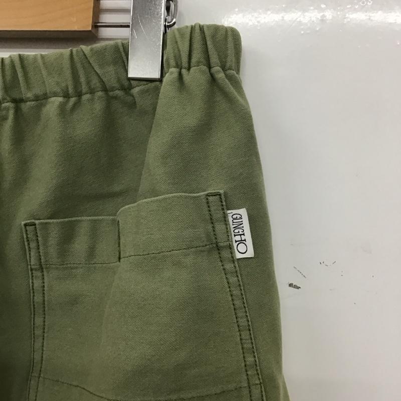 ガンホー GUNG HO パンツ ワークパンツ、ペインターパンツ ワークパンツ ミリタリーパンツ ワイドパンツ M 無地 カーキ / カーキ / khaki メンズ USED 古着 中古 10156329