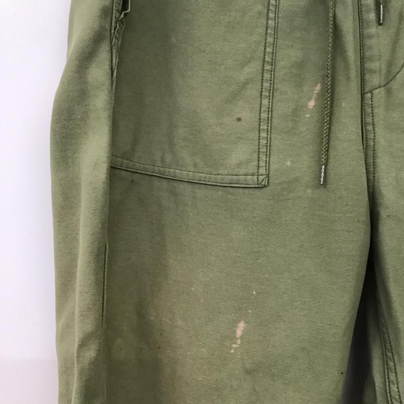ガンホー GUNG HO パンツ ワークパンツ、ペインターパンツ ワークパンツ ミリタリーパンツ ワイドパンツ M 無地 カーキ / カーキ / khaki メンズ USED 古着 中古 10156329