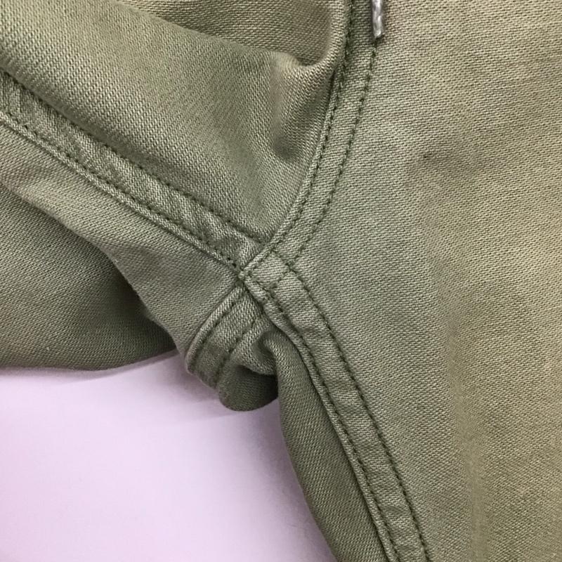 ガンホー GUNG HO パンツ ワークパンツ、ペインターパンツ ワークパンツ ミリタリーパンツ ワイドパンツ M 無地 カーキ / カーキ / khaki メンズ USED 古着 中古 10156329