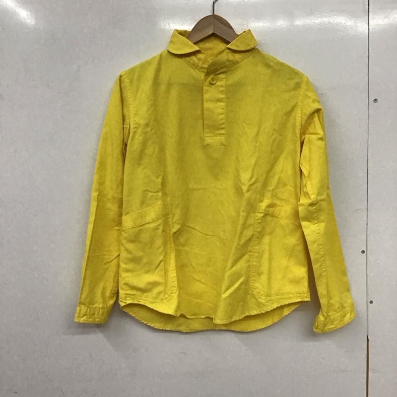 ロロ LOLO シャツ、ブラウス 長袖 長袖シャツ 無地シャツ カラーシャツ S 無地 黄 / イエロー / yellow メンズ USED 古着 中古 10156330