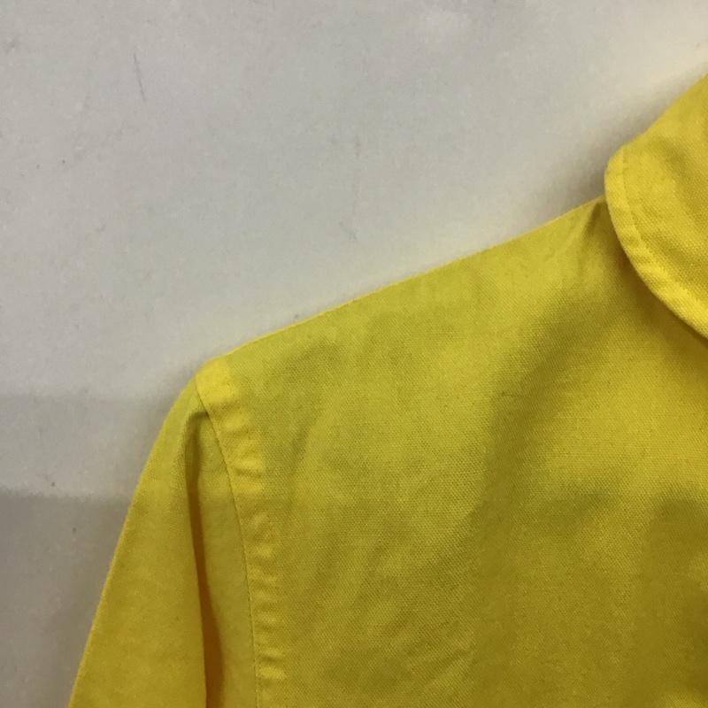 ロロ LOLO シャツ、ブラウス 長袖 長袖シャツ 無地シャツ カラーシャツ S 無地 黄 / イエロー / yellow メンズ USED 古着 中古 10156330