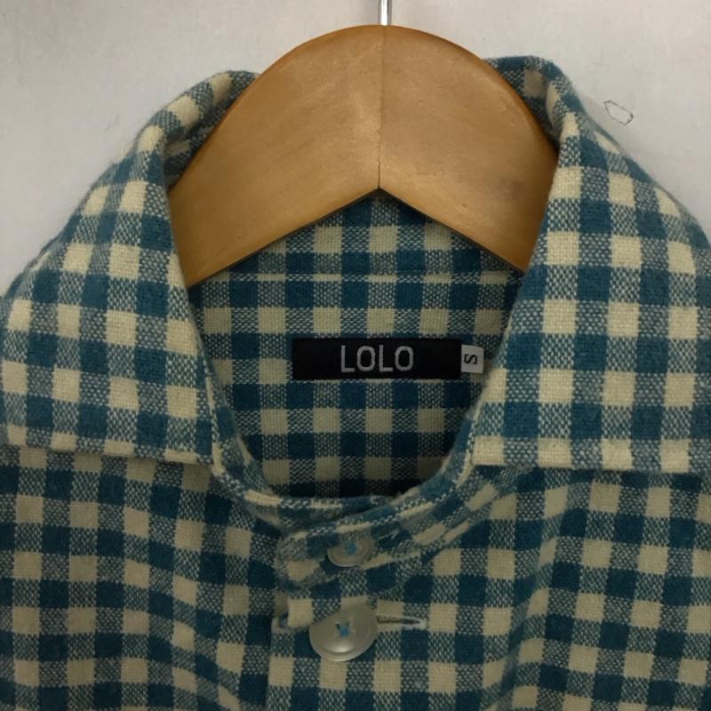 ロロ LOLO シャツ、ブラウス 長袖 長袖シャツ チェックシャツ カラーシャツ S チェック マルチカラー / マルチカラー / multicolor メンズ USED 古着 中古 10156334