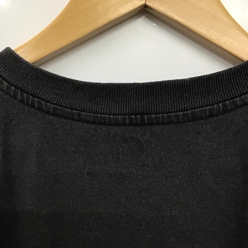 カーハート Carhartt Tシャツ 半袖 半袖カットソー プリントTシャツ ヘンリーネックカットソー M ロゴ、文字 ダークグレー / ダークグレー / メンズ USED 古着 中古 10156342