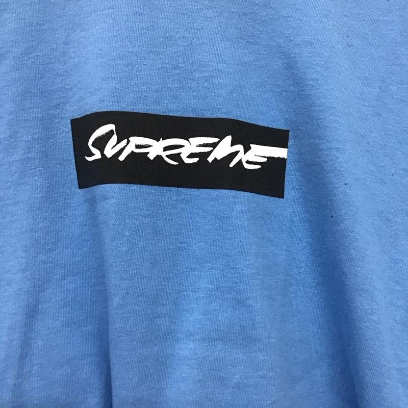 シュプリーム Supreme Tシャツ 半袖 24ss futuraboxlogotee プリントTシャツ M ロゴ、文字 青 / ブルー / blue メンズ USED 古着 中古 10156344