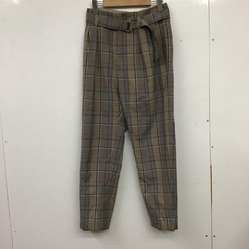 グリーンレーベルリラクシング green label relaxing パンツ スラックス スラックスパンツ ワイドパンツ カジュアルパンツ 36インチ チェック マルチカラー / マルチカラー / multicolor レディース USED 古着 中古 10156347