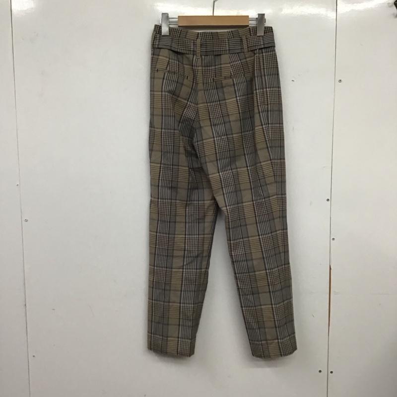 グリーンレーベルリラクシング green label relaxing パンツ スラックス スラックスパンツ ワイドパンツ カジュアルパンツ 36インチ チェック マルチカラー / マルチカラー / multicolor レディース USED 古着 中古 10156347