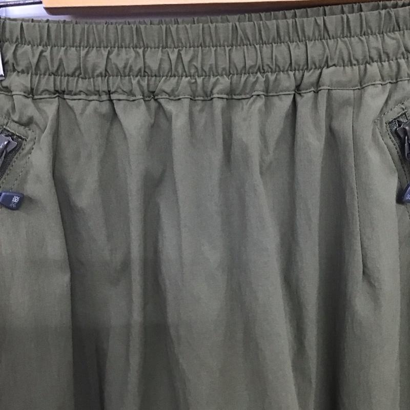 カリマー Karrimor スカート ひざ丈スカート ロングスカート フレアスカート カジュアルスカート S 無地 カーキ / カーキ / khaki レディース USED 古着 中古 10156349