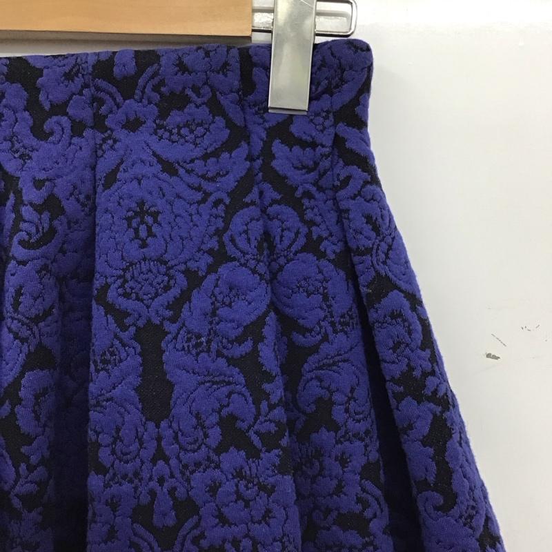 グランドテーブル Grand Table スカート ミニスカート ミニスカート フレアスカート M プリント 青 / ブルー / blue レディース USED 古着 中古 10156351