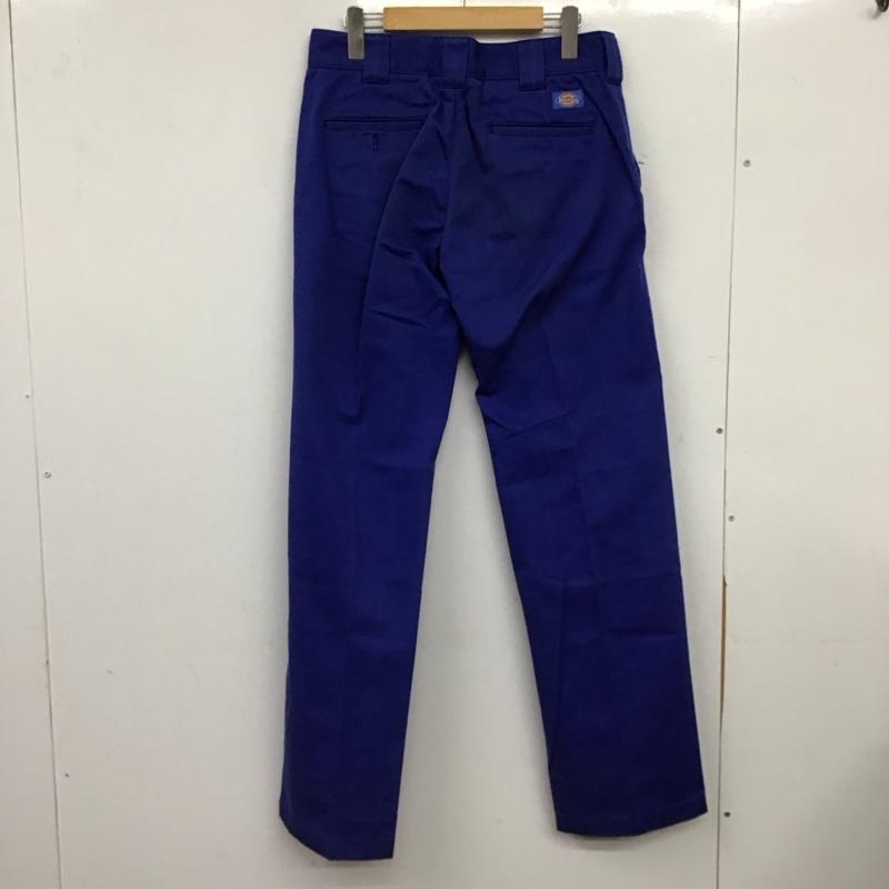 ディッキーズ Dickies パンツ ワークパンツ、ペインターパンツ ワークパンツ ワイドパンツ カジュアルパンツ 29インチ 無地 青 / ブルー / blue レディース USED 古着 中古 10156352