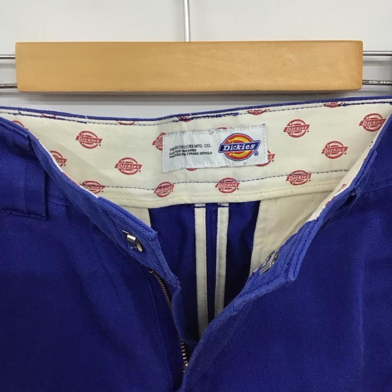 ディッキーズ Dickies パンツ ワークパンツ、ペインターパンツ ワークパンツ ワイドパンツ カジュアルパンツ 29インチ 無地 青 / ブルー / blue レディース USED 古着 中古 10156352