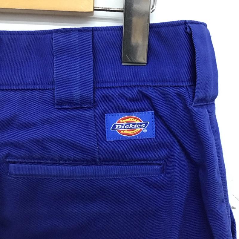 ディッキーズ Dickies パンツ ワークパンツ、ペインターパンツ ワークパンツ ワイドパンツ カジュアルパンツ 29インチ 無地 青 / ブルー / blue レディース USED 古着 中古 10156352
