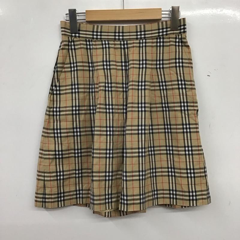 バーバリーズ BURBERRYS パンツ ショートパンツ ショートパンツ ハーフパンツ カジュアルパンツ チェック マルチカラー / マルチカラー / multicolor レディース USED 古着 中古 10156353