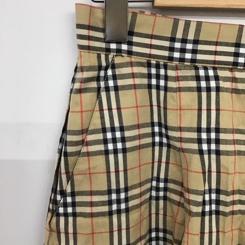 バーバリーズ BURBERRYS パンツ ショートパンツ ショートパンツ ハーフパンツ カジュアルパンツ チェック マルチカラー / マルチカラー / multicolor レディース USED 古着 中古 10156353