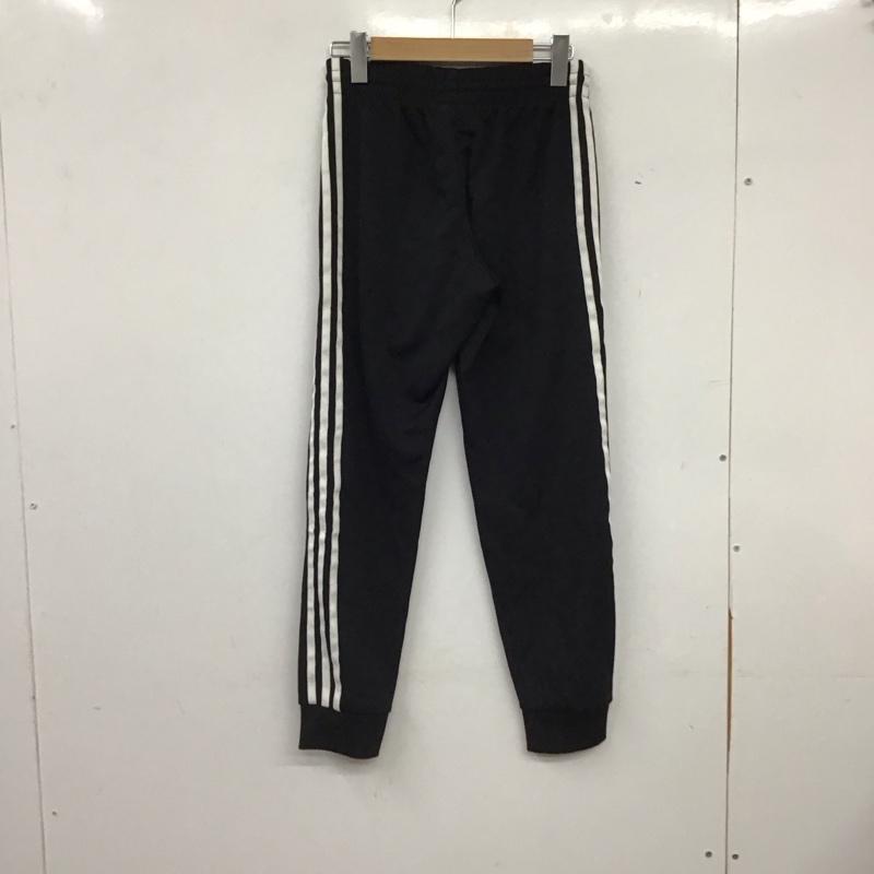 アディダス adidas パンツ ワークパンツ、ペインターパンツ ジャージパンツ スリムパンツ XS ロゴ、文字 黒 / ブラック / black レディース USED 古着 中古 10156354