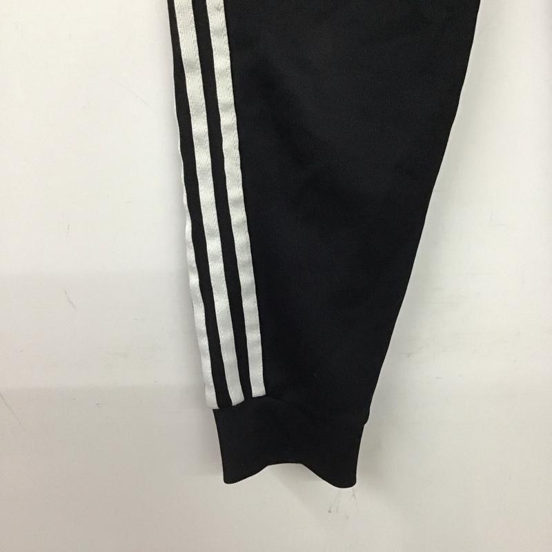 アディダス adidas パンツ ワークパンツ、ペインターパンツ ジャージパンツ スリムパンツ XS ロゴ、文字 黒 / ブラック / black レディース USED 古着 中古 10156354