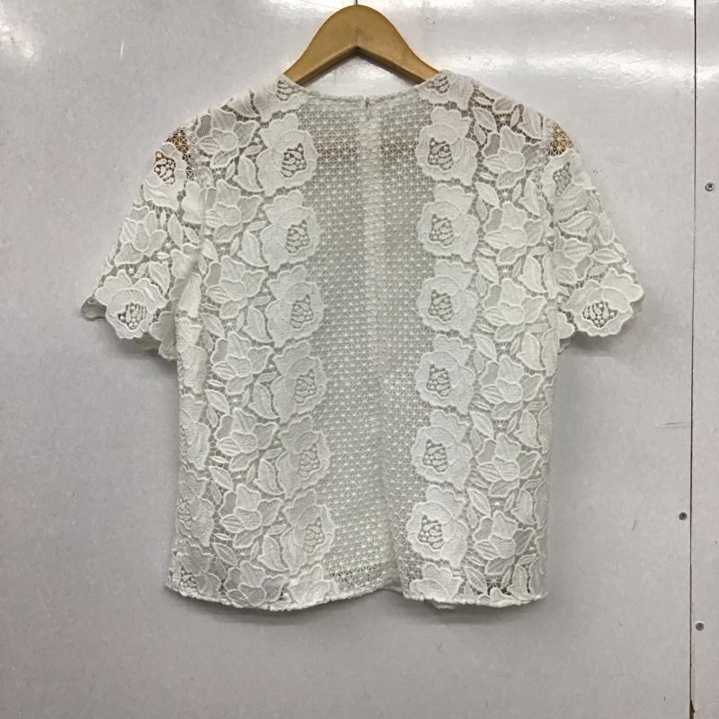 ジルスチュアート JILLSTUART カットソー 半袖 半袖カットソー クルーネック M  白 / ホワイト / white レディース USED 古着 中古 10156355