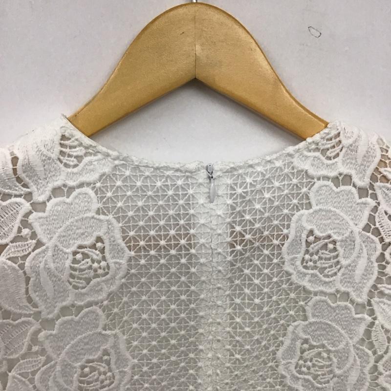 ジルスチュアート JILLSTUART カットソー 半袖 半袖カットソー クルーネック M  白 / ホワイト / white レディース USED 古着 中古 10156355