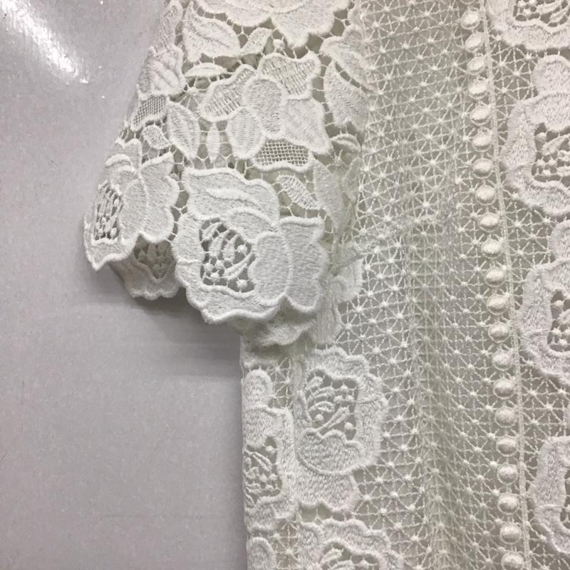 ジルスチュアート JILLSTUART カットソー 半袖 半袖カットソー クルーネック M  白 / ホワイト / white レディース USED 古着 中古 10156355