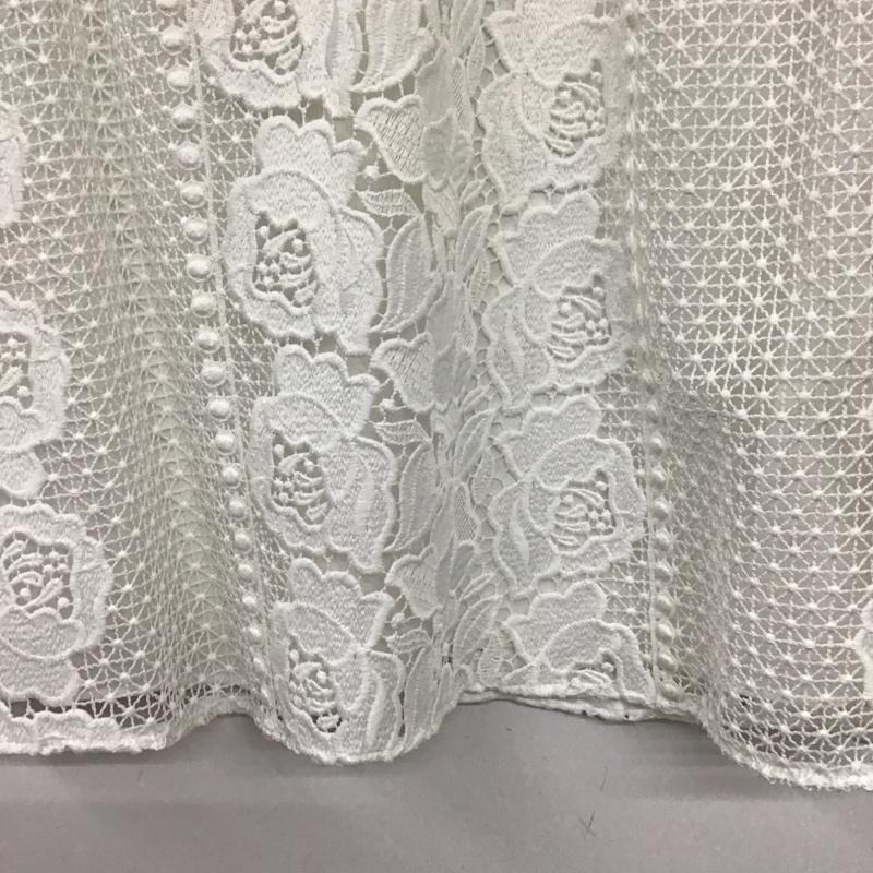 ジルスチュアート JILLSTUART カットソー 半袖 半袖カットソー クルーネック M  白 / ホワイト / white レディース USED 古着 中古 10156355