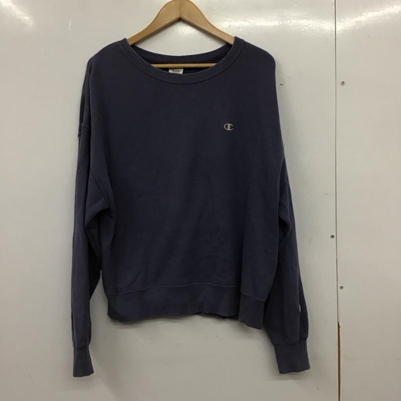 チャンピオン Champion トレーナー 長袖 長袖トレーナー スウェット クルーネック プルオーバー L 刺繍 マルチカラー / マルチカラー / multicolor レディース USED 古着 中古 10156356