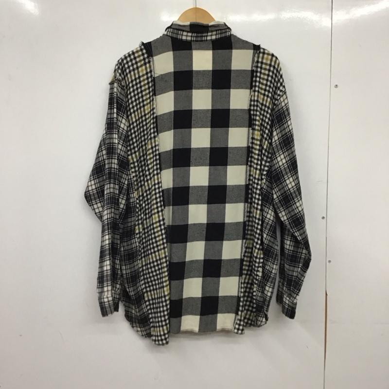 ニコアンド niko and... シャツ、ブラウス 長袖 長袖シャツ チェックシャツ カラーシャツ M チェック マルチカラー / マルチカラー / multicolor レディース USED 古着 中古 10156360