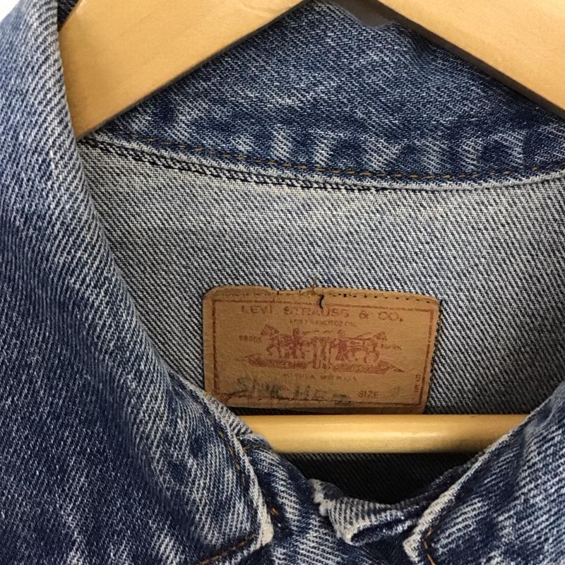 リーバイストラウスアンドコー Levi Strauss & co. ジャケット、上着 ジャケット、ブレザー デニムジャケット Gジャン アウター カジュアルジャケット ロゴ、文字 インディゴ / インディゴ / Indigo レディース USED 古着 中古 10156366