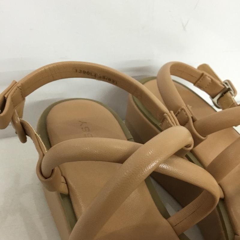 マウジー MOUSSY サンダル サンダル 厚底ソール 箱有 L 無地 ベージュ / ベージュ / beige レディース USED 古着 中古 10156379