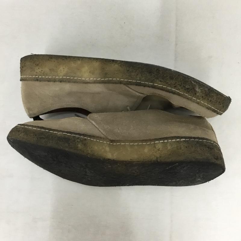 ジョージコックス GEORGE COX カジュアルシューズ カジュアルシューズ ラバーソール FRED PERRY 27cm 27.0cm ワンポイント ベージュ / ベージュ / beige メンズ USED 古着 中古 10156382