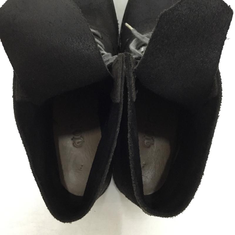 ジョルジオブラット GIORGIO BRATO ブーツ ショートブーツ レースアップ 41 無地 黒 / ブラック / black メンズ USED 古着 中古 10156388