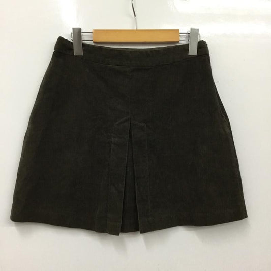 ザラベーシック ZARA BASIC スカート ミニスカート ミニスカート タイトスカート M 無地 茶 / ブラウン / brown レディース USED 古着 中古 10156394