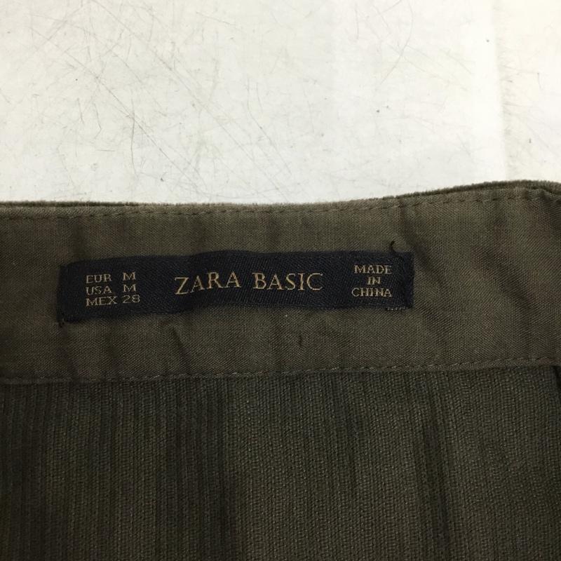 ザラベーシック ZARA BASIC スカート ミニスカート ミニスカート タイトスカート M 無地 茶 / ブラウン / brown レディース USED 古着 中古 10156394