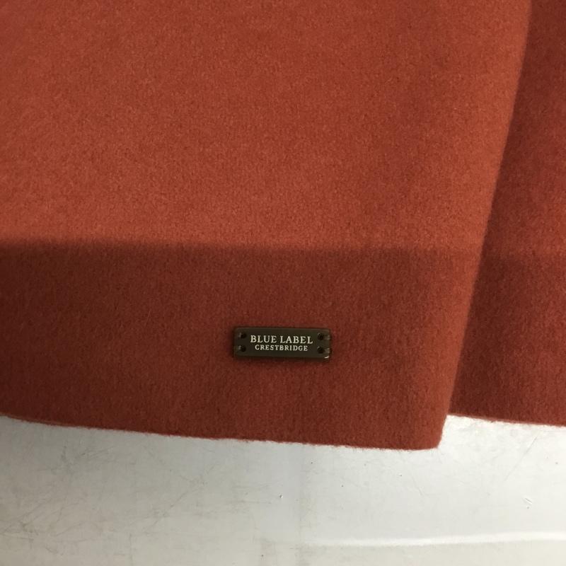ブルーレーベル・クレストブリッジ BLUE LABEL CRESTBRIDGE スカート ミニスカート ミニスカート フレアスカート 38 無地 橙 / オレンジ / orange レディース USED 古着 中古 10156395