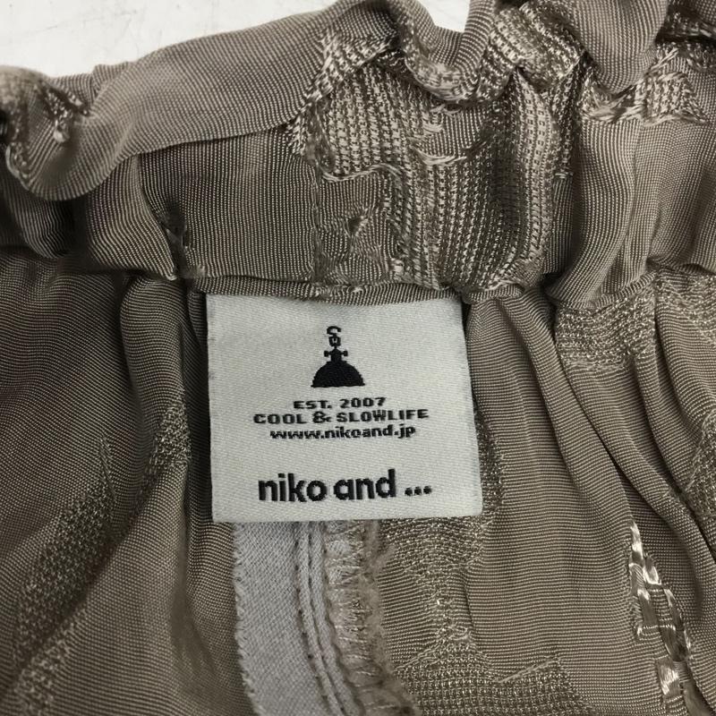 ニコアンド niko and... パンツ ワークパンツ、ペインターパンツ ワークパンツ ワイドパンツ カジュアルパンツ FREE 刺繍 マルチカラー / マルチカラー / multicolor レディース USED 古着 中古 10156397