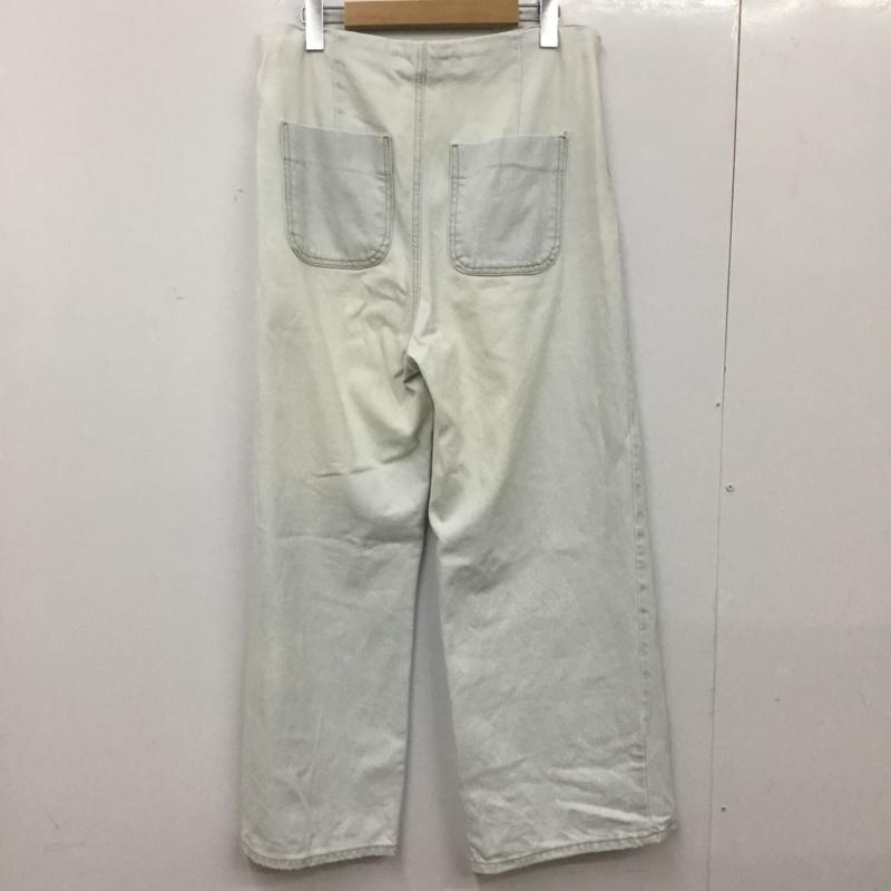 ザラ ZARA パンツ デニム、ジーンズ デニムパンツ ワイドパンツ カジュアルパンツ 40 無地 マルチカラー / マルチカラー / multicolor レディース USED 古着 中古 10156398