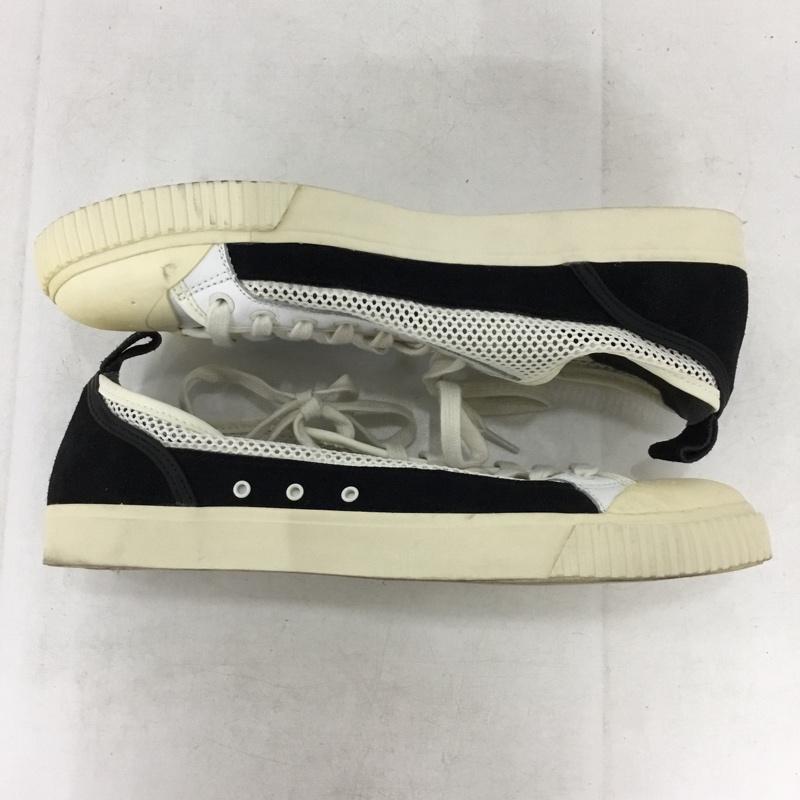 オニツカタイガー ONITSUKA TIGER スニーカー スニーカー ANDREA POMPILIO TH711L OK BASKETBALL LO RB 29cm 29.0cm 無地 白 / ホワイト / white X 黒 / ブラック / black メンズ USED 古着 中古 10156399