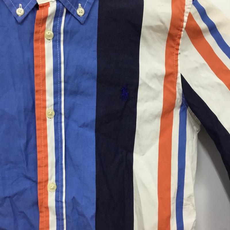 ラルフローレン RALPHLAUREN シャツ、ブラウス 長袖 長袖シャツ ストライプシャツ カラーシャツ 7 ロゴ、文字 マルチカラー / マルチカラー / multicolor ボーイズ USED 古着 中古 10156402