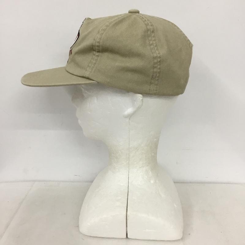 フルーツオブザルーム FRUIT OF THE LOOM 帽子 キャップ コットン ロゴ、文字 ベージュ / ベージュ / beige メンズ USED 古着 中古 10156405