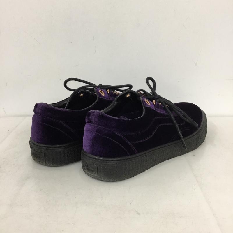 バンズ VANS スニーカー スニーカー 596678-0002 オールドスクール ベロア 23.5cm 23.5cm 無地 紫 / パープル / purple レディース USED 古着 中古 10156406