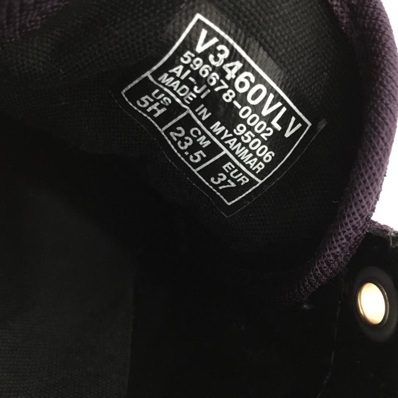 バンズ VANS スニーカー スニーカー 596678-0002 オールドスクール ベロア 23.5cm 23.5cm 無地 紫 / パープル / purple レディース USED 古着 中古 10156406