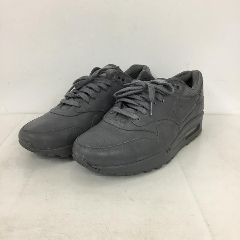 ナイキ NIKE スニーカー スニーカー 839608-002 WMNS AIR MAX 1 PINNACLE 28cm 28.0cm ロゴ、文字 灰 / グレー / gray メンズ USED 古着 中古 10156407