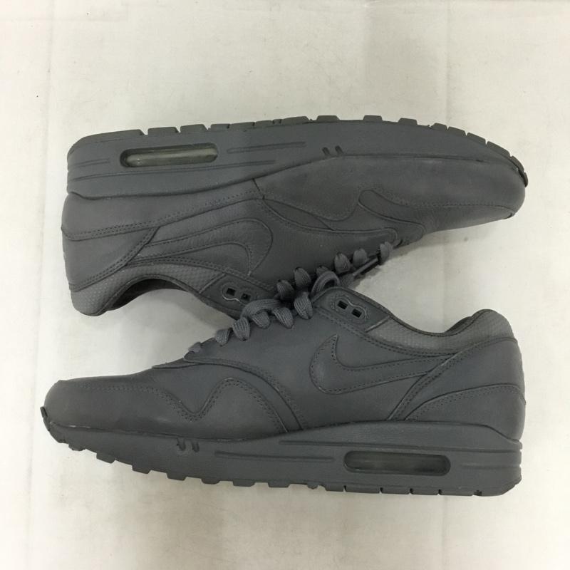 ナイキ NIKE スニーカー スニーカー 839608-002 WMNS AIR MAX 1 PINNACLE 28cm 28.0cm ロゴ、文字 灰 / グレー / gray メンズ USED 古着 中古 10156407