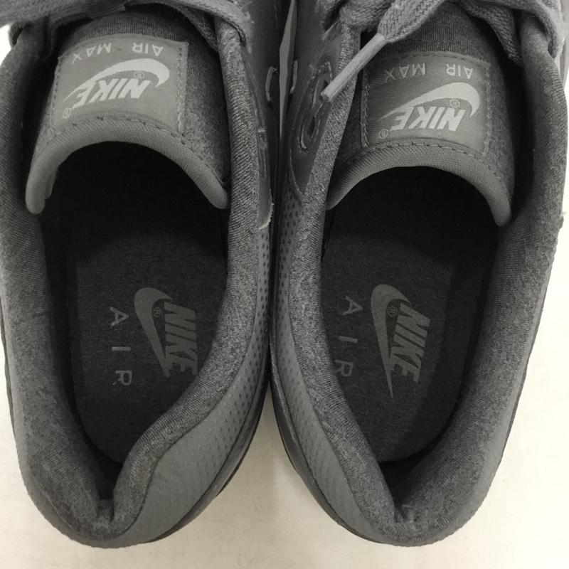 ナイキ NIKE スニーカー スニーカー 839608-002 WMNS AIR MAX 1 PINNACLE 28cm 28.0cm ロゴ、文字 灰 / グレー / gray メンズ USED 古着 中古 10156407