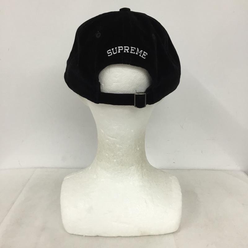 シュプリーム Supreme 帽子 キャップ Velvet 2-Tone 6-Panel 21AW 21FW ロゴ、文字 黒 / ブラック / black メンズ USED 古着 中古 10156411