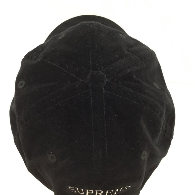 シュプリーム Supreme 帽子 キャップ Velvet 2-Tone 6-Panel 21AW 21FW ロゴ、文字 黒 / ブラック / black メンズ USED 古着 中古 10156411