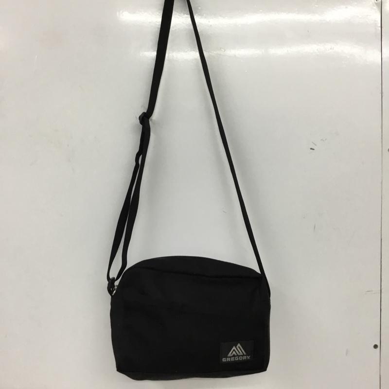 グレゴリー GREGORY ショルダーバッグ ショルダーバッグ メッシュポケット ロゴ、文字 黒 / ブラック / black メンズ USED 古着 中古 10156412
